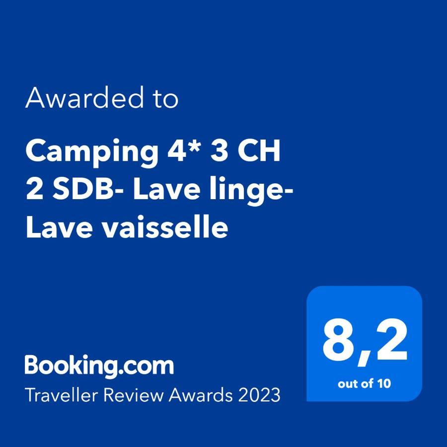 Camping 4* 3 Ch 2 Sdb- Lave Linge- Lave Vaisselle Онзан Екстериор снимка